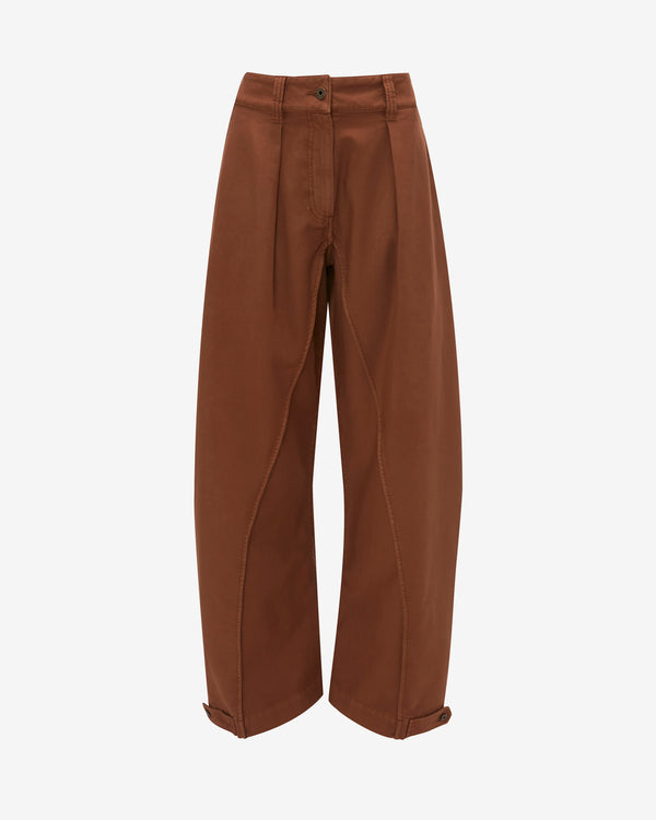 JW Anderson - Women's Twisted Seam Trousers - (Caramel)