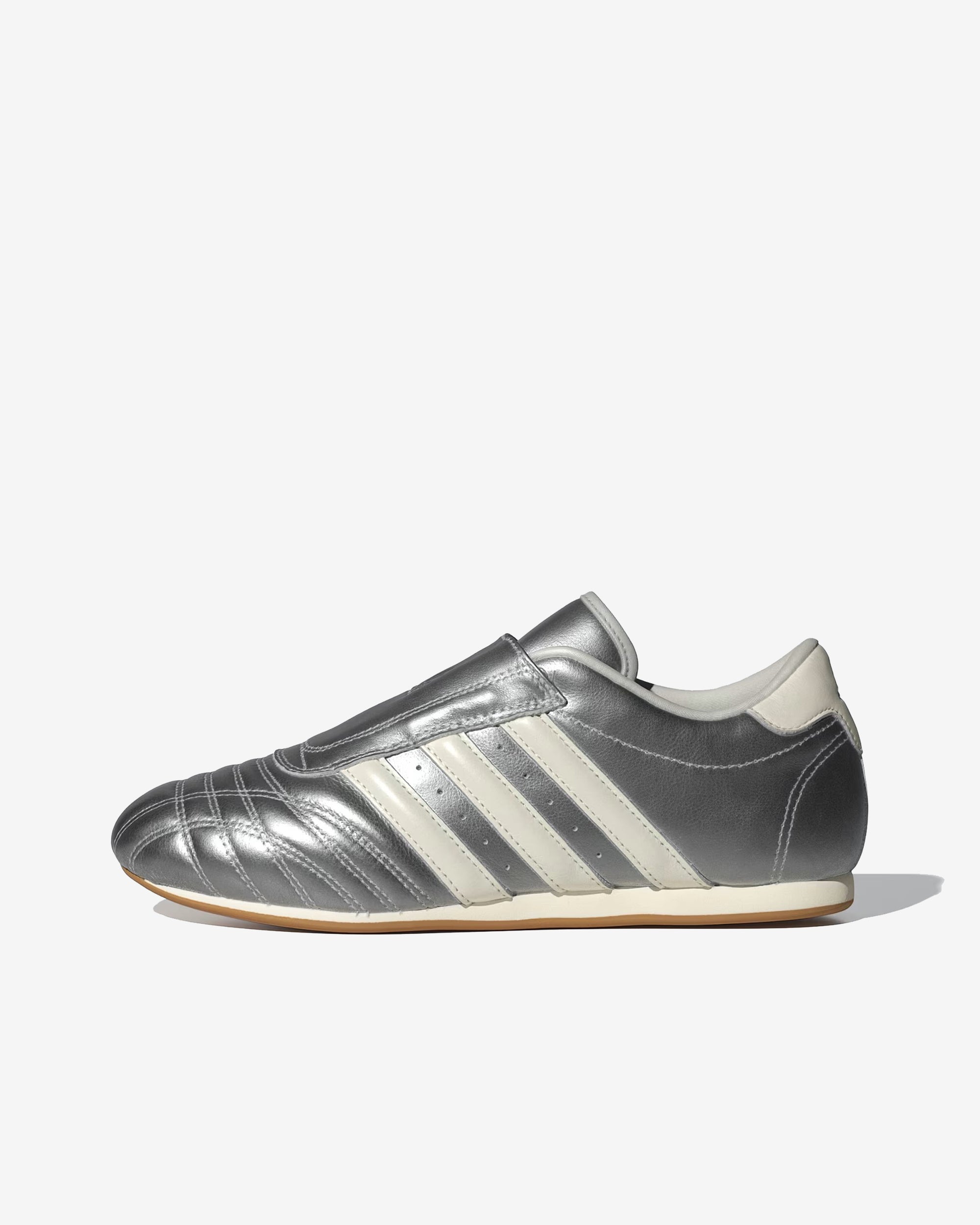 Adidas - Women's Taekwondo Sneakers - (Silver/White) view 2, Click to Zoom in