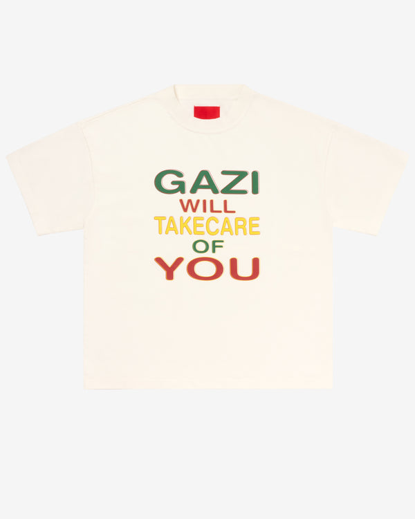Fugazi - Men's Take Care Tee - (White)