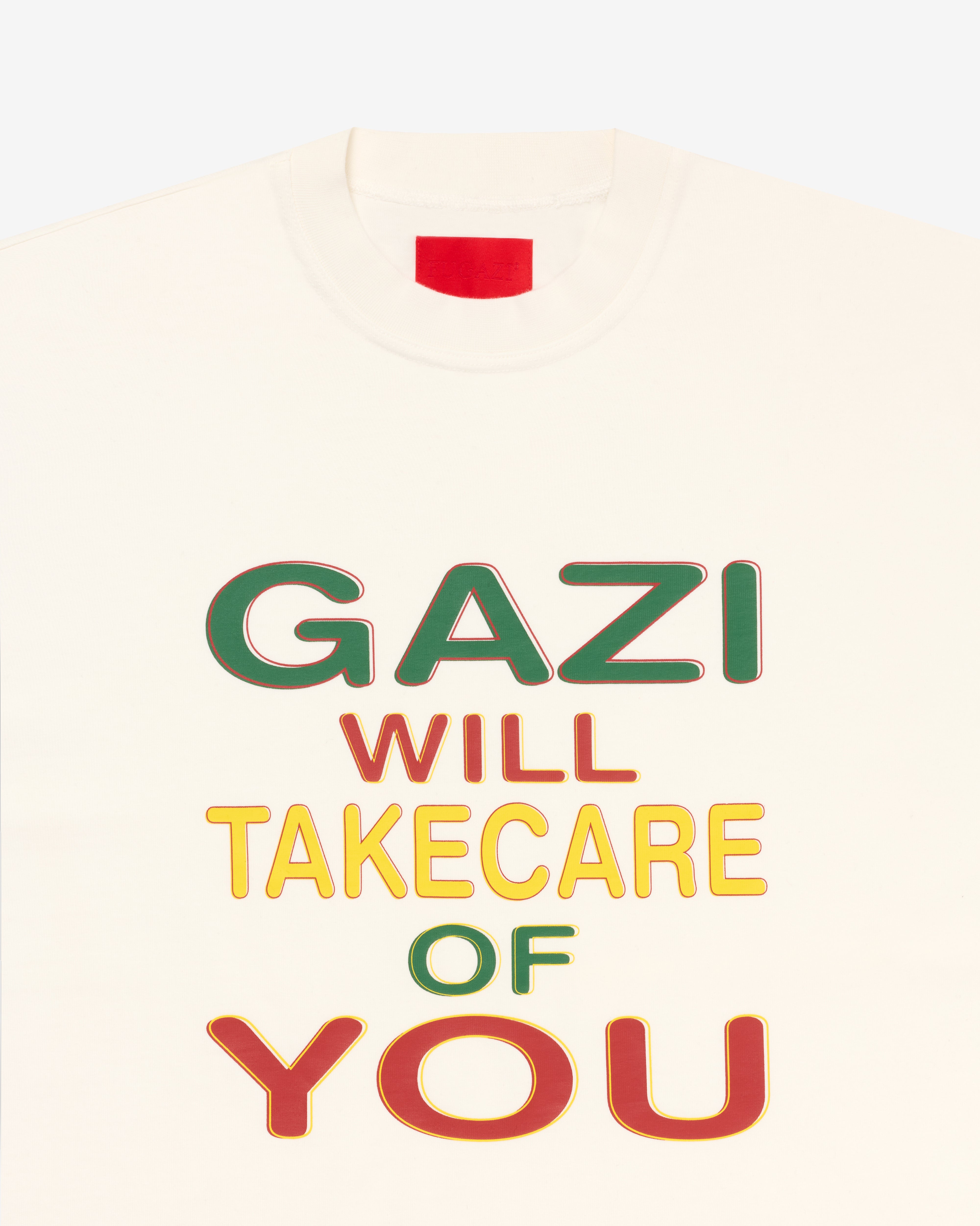 Fugazi: Men's Take Care Tee (White) | DSMNY E-SHOP