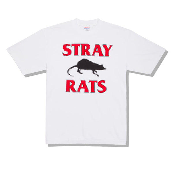 Stray Rats - Men's Pixel Rodenticide T-Shirt - (White)