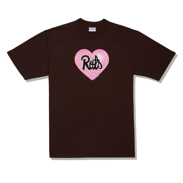 Stray Rats - Men's Rat Heart T-Shirt - (Brown)