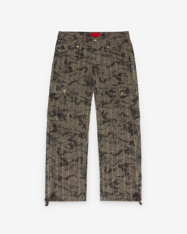 Fugazi - Men's Textured Cargo Pant - (Camo)