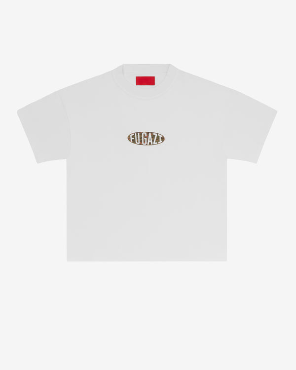 Fugazi - Men's Tiger Camo Ogo Tee - (White)
