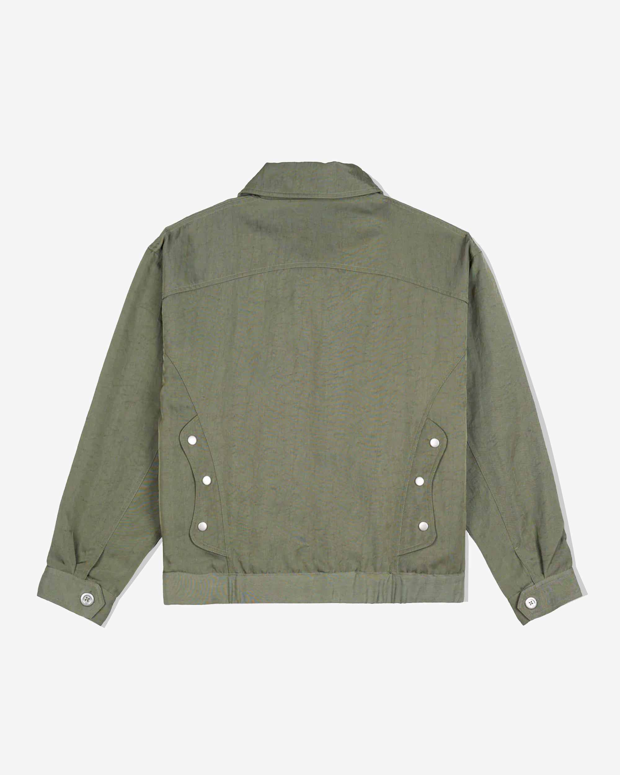 Brain Dead - Men's Titan Bomber Jacket - (Sage) view 2, Click to Zoom in