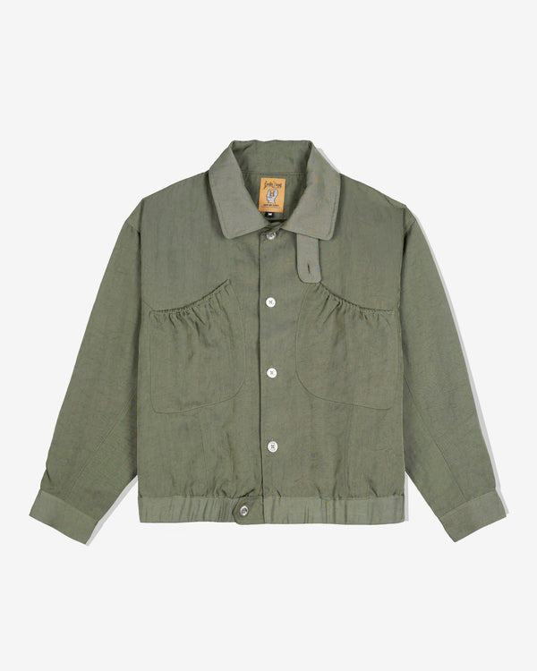 Brain Dead - Men's Titan Bomber Jacket - (Sage)