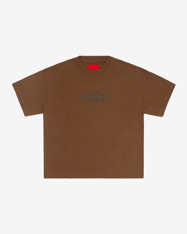 Fugazi - Men's Tonal Ogo T-Shirt - (Brown)
