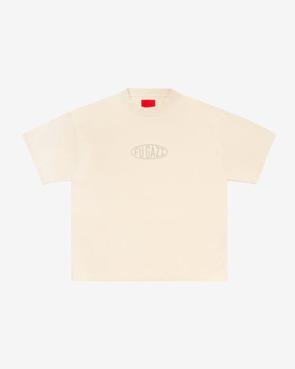 Fugazi - Men's Tonal Ogo T-Shirt - (Cream)