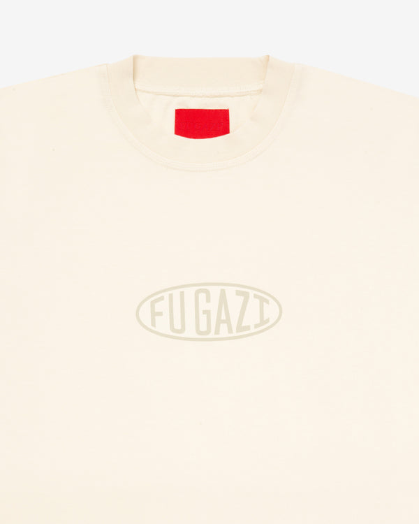 Fugazi - Men's Tonal Ogo T-Shirt - (Cream)