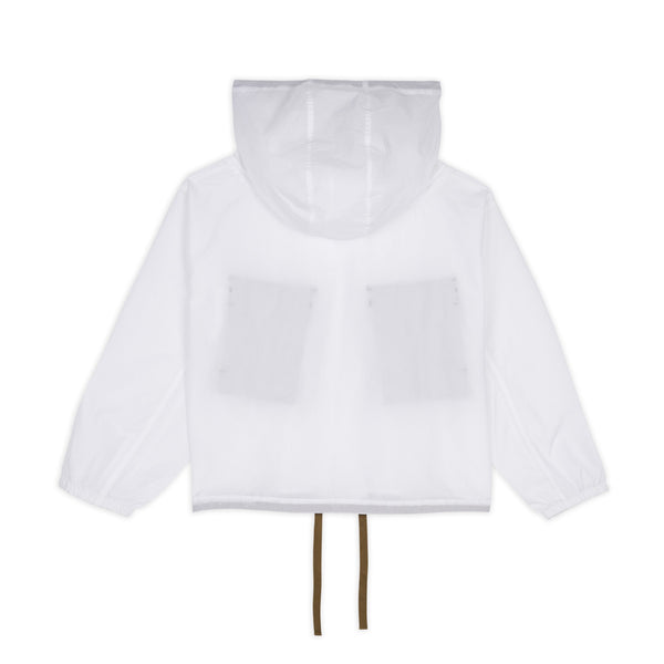 Brain Dead - Men's Translucent Military Smock - (White)