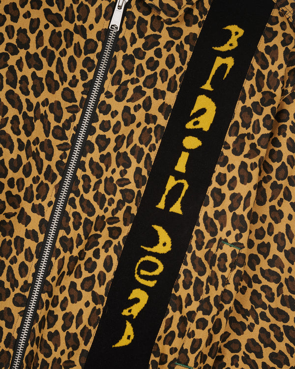 Brain Dead - Men's Twill Flight Jacket - (Leopard)