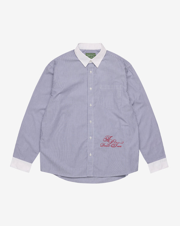 Denim Tears - Men's Two Tone ALT Shirt - (Blue)