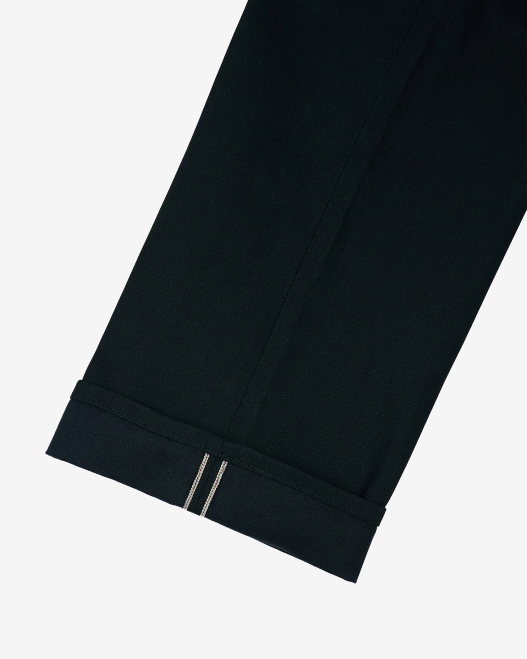 Brain Dead - Men's Type 00 14.25Oz Selvedge Denim - (Solid Black) view 4, Click to Zoom in