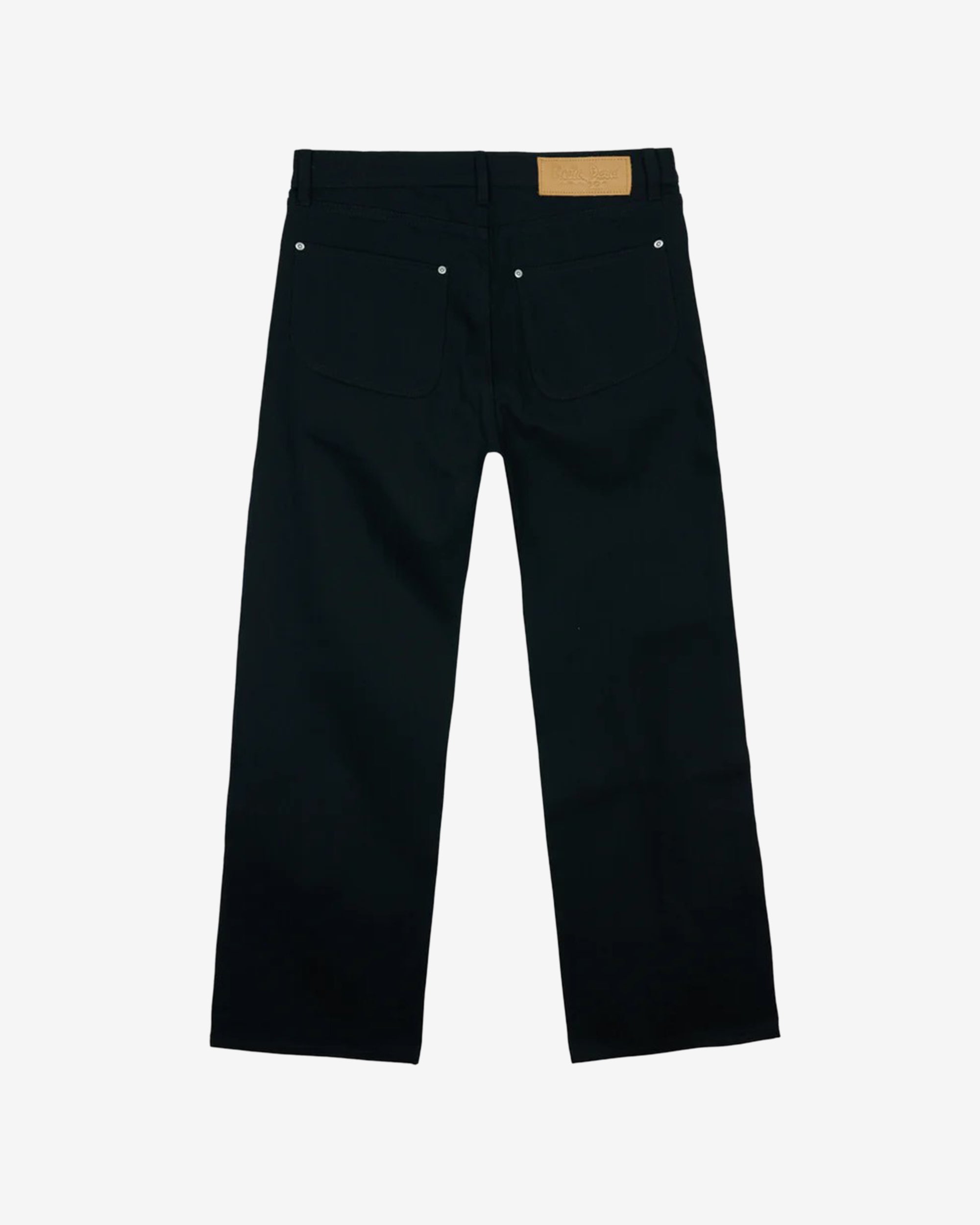 Brain Dead - Men's Type 00 14.25Oz Selvedge Denim - (Solid Black) view 2, Click to Zoom in