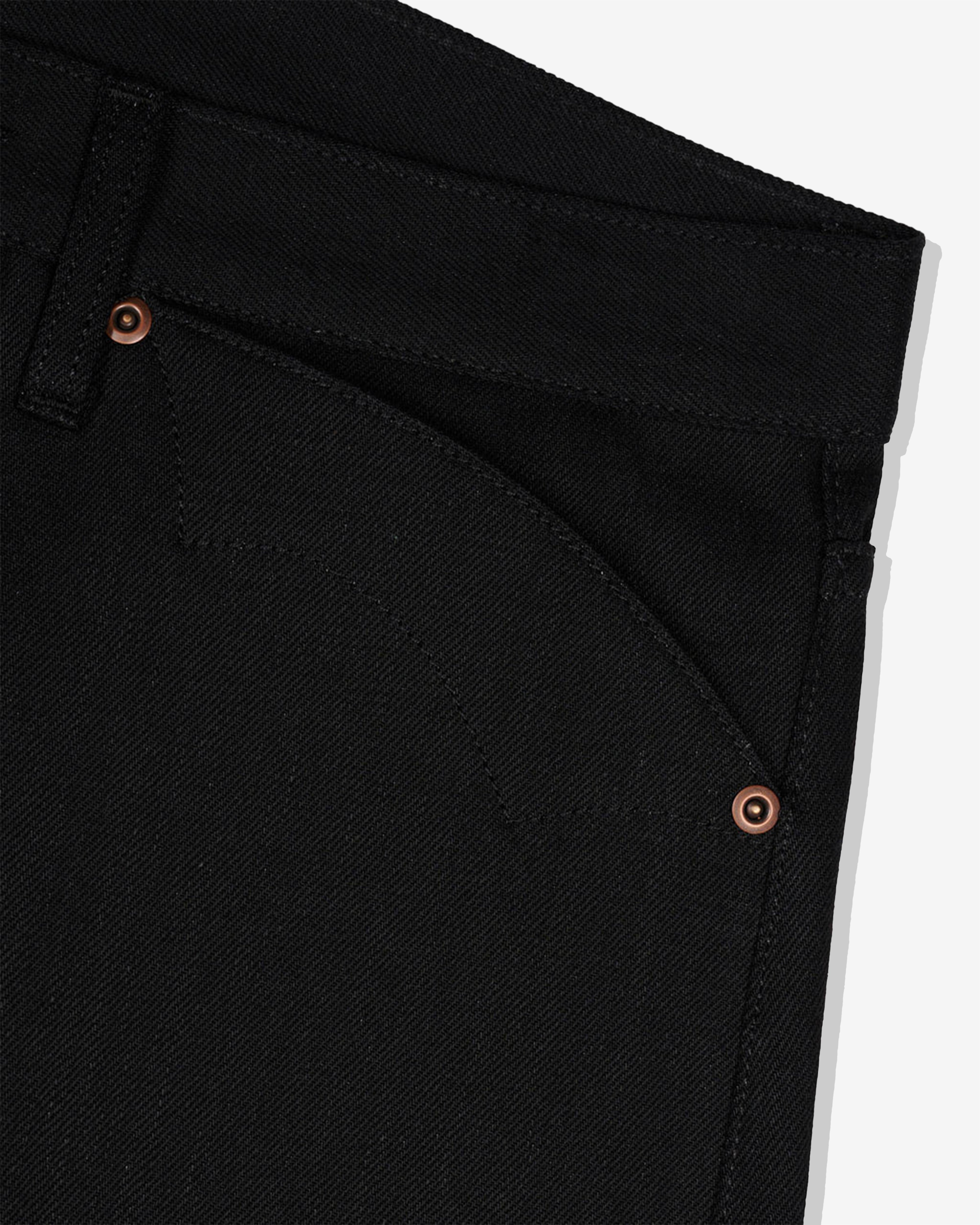 Brain Dead: Men's Type 00 13.2Oz Selvedge Denim (Black) | DSMNY E-SHOP