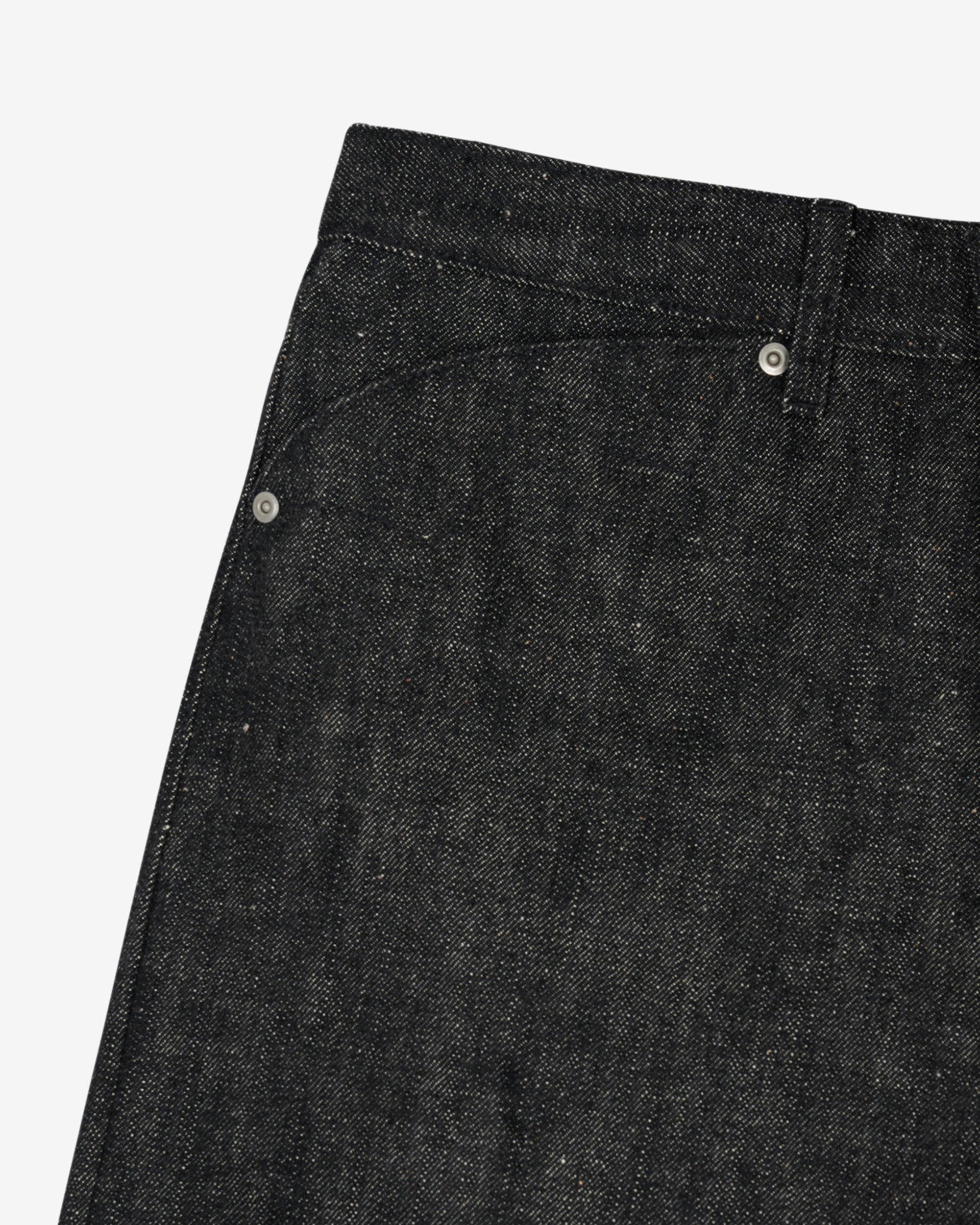 Brain Dead - Men's Type 00 15.5oz Selvedge Denim - (Black) view 4, Click to Zoom in