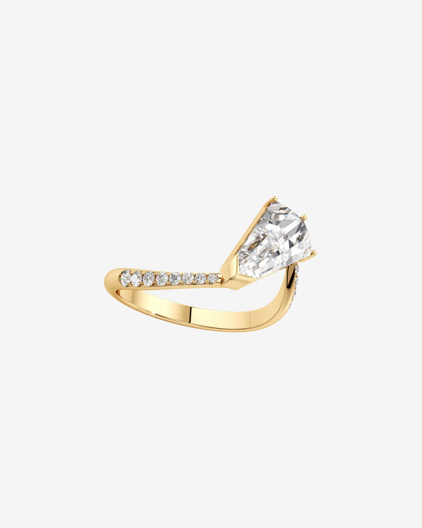 Unsaid - Women's Phoenix Ring - (Yellow Gold)