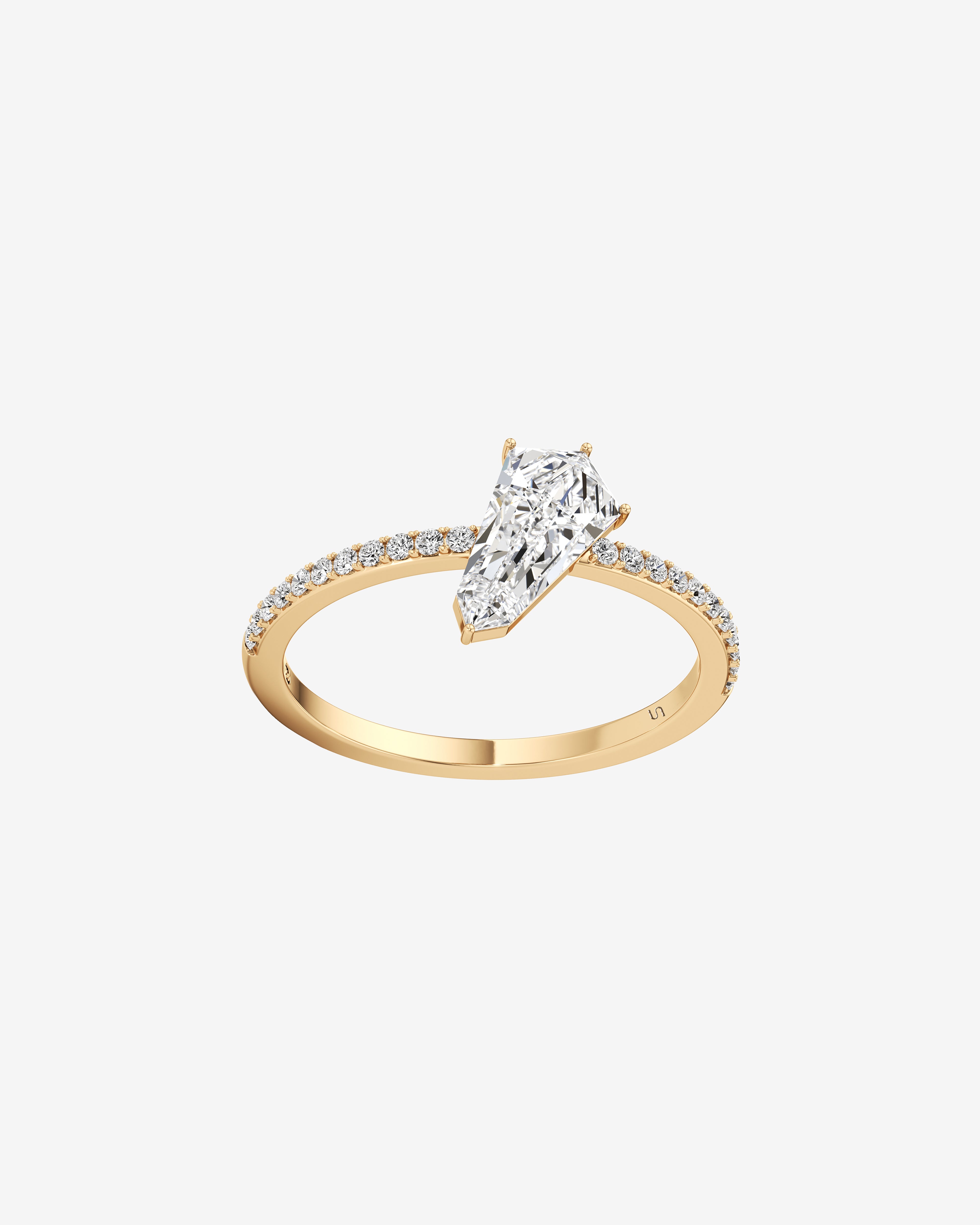Unsaid: Women's Phoenix Ring (Yellow Gold) | DSMNY E-SHOP