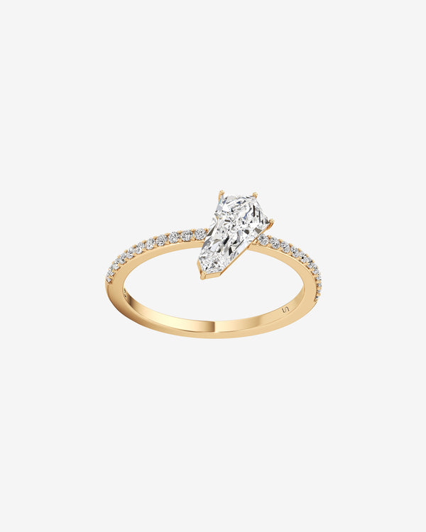 Unsaid - Women's Phoenix Ring - (Yellow Gold)