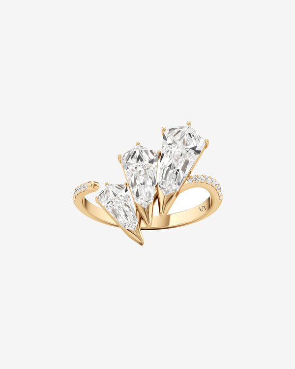 Unsaid - Women's Phoenix Ring - (Yellow Gold)
