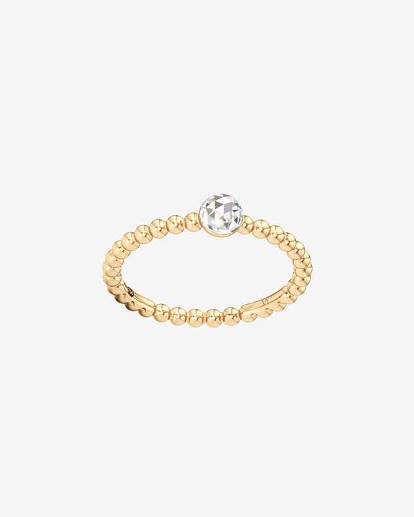Unsaid - Women's Bubble Ring - (Yellow Gold)