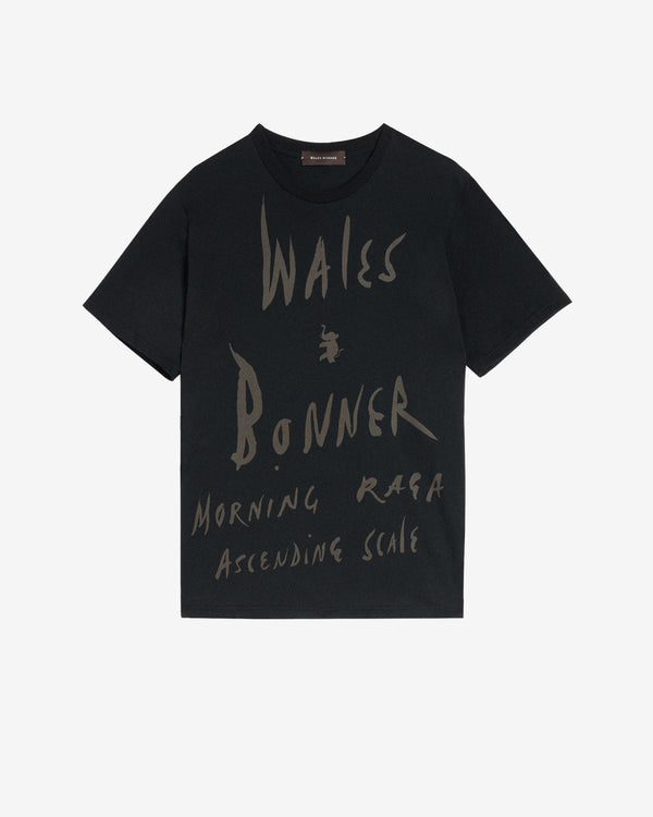 Wales Bonner - Men's Raga T-Shirt - (Black)