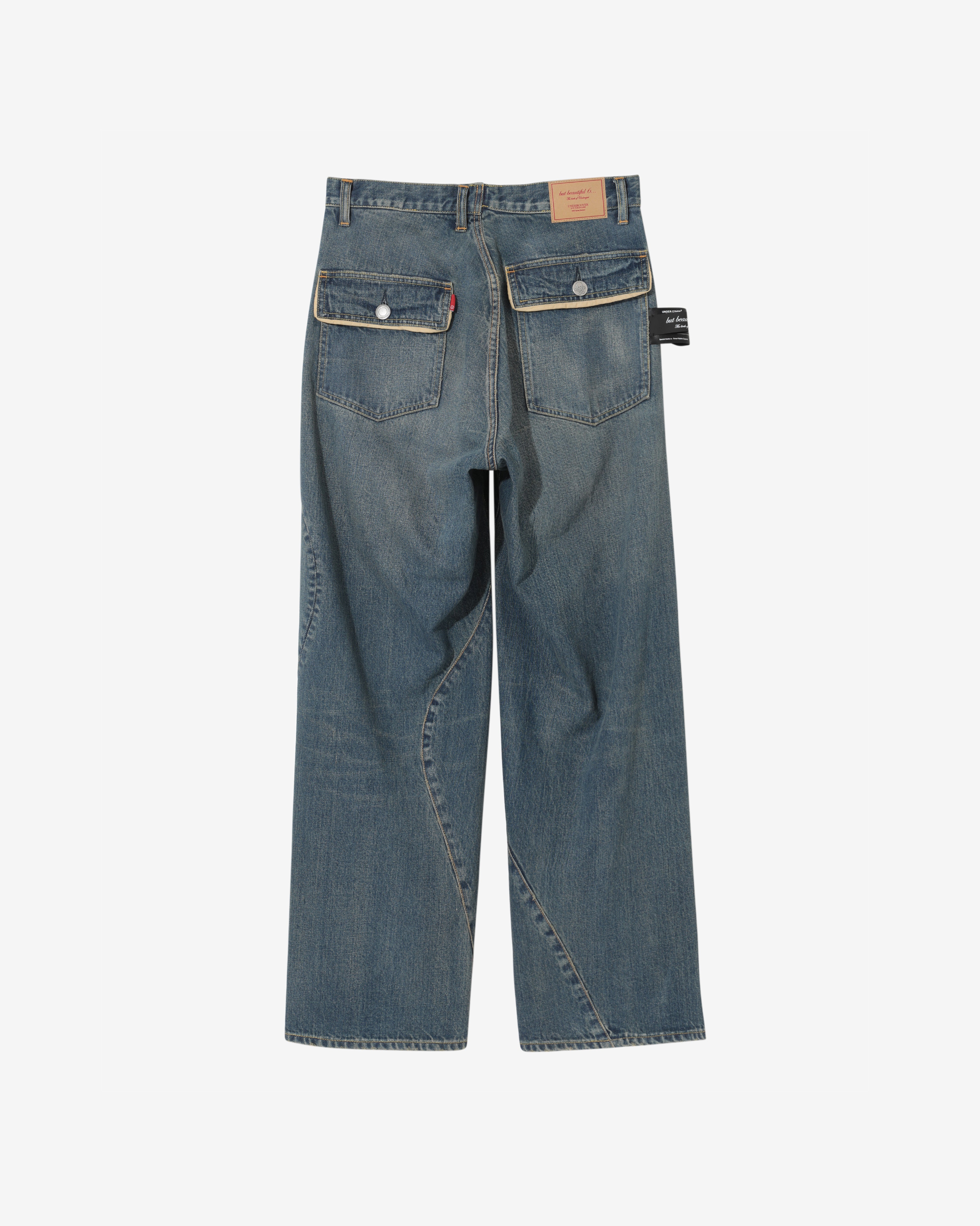 Undercover: Women's Curtain Jeans (Indigo) | DSMNY E-SHOP