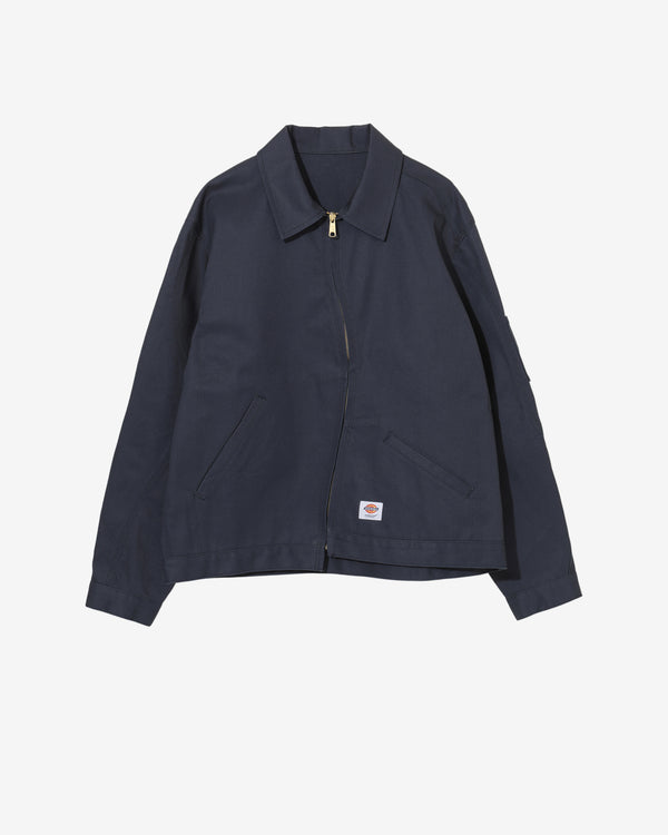 Undercover - Men's Curved Zipper Blouson - (Dark Navy)