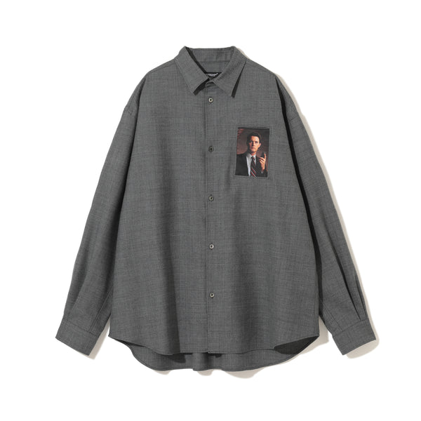 Undercover - Men's Typewriter Shirt - (Charcoal)