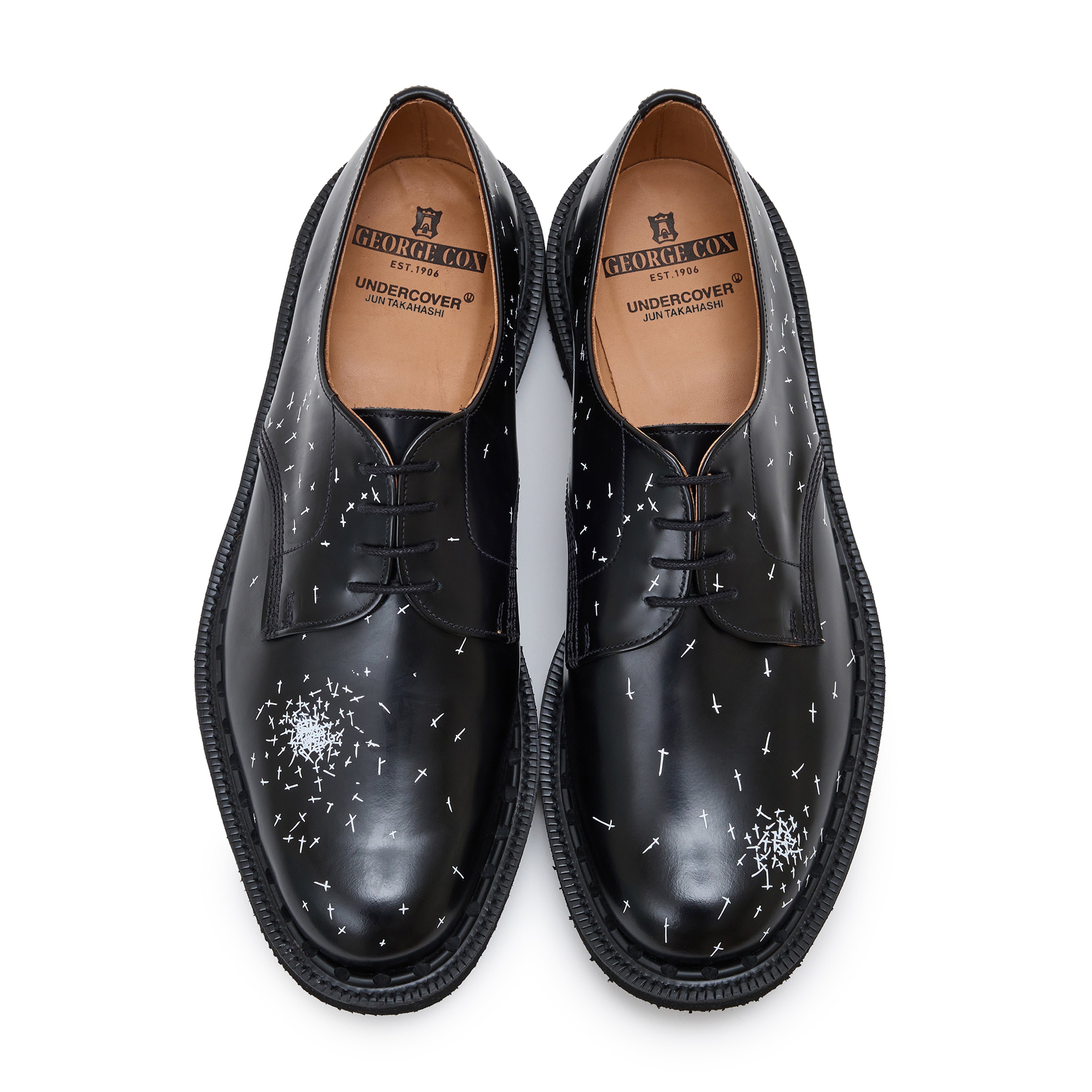 Undercover: Men's George Cox X Undercover Derby (Black) | DSMNY E-SHOP