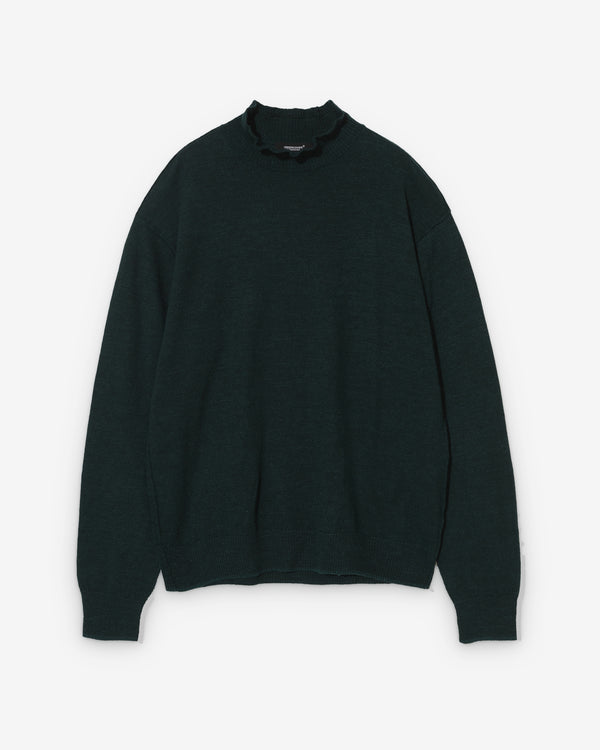 Undercover - Men's Mock Neck Sweater - (Green)