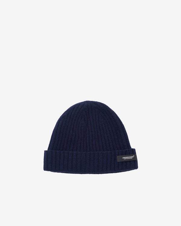 Undercover - Men's Ribbed Beanie - (Navy)