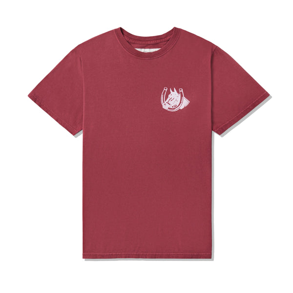 One Of These Days - Men's Valley Rider T-Shirt - (Burgundy)