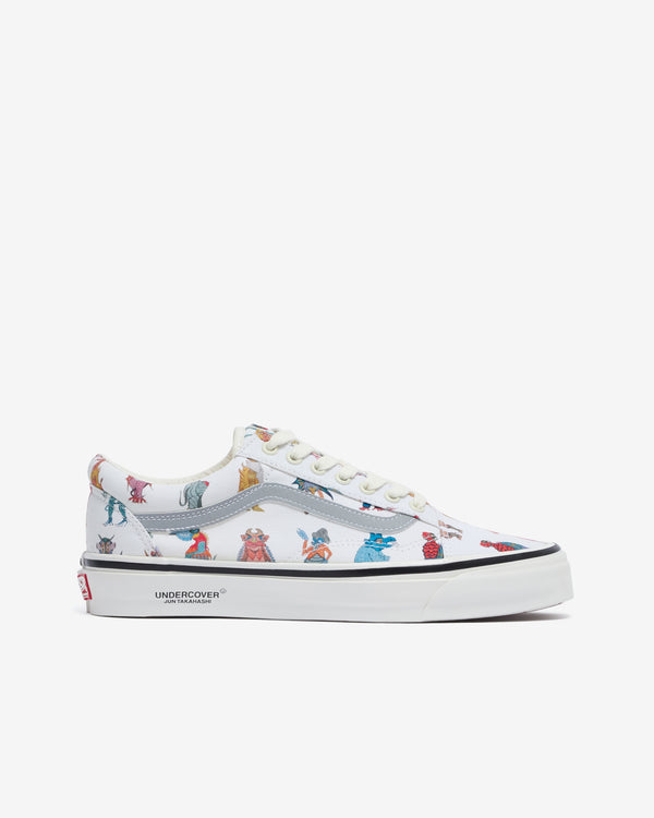 Vans - Men's Undercover OTW Old Skool Sneakers - (Monster Print White)