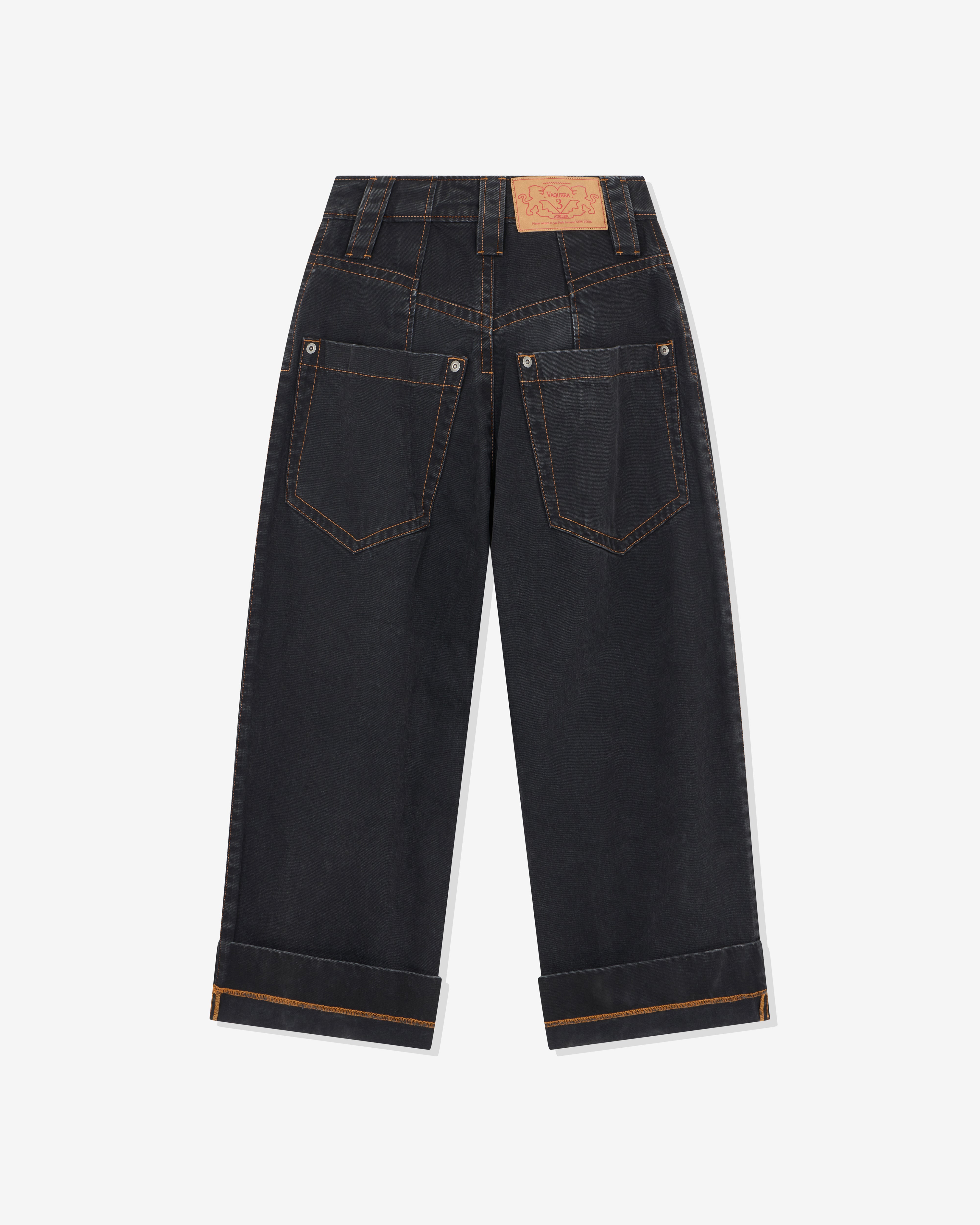 Vaquera: Women's Baby Jeans (Black) | DSMNY E-SHOP