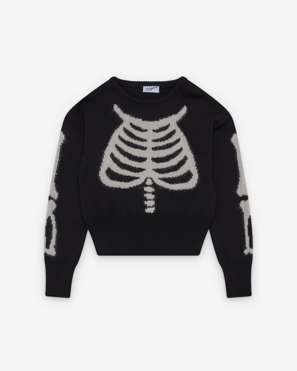 Vaquera - Women's Skeleton Sweater - (Black)