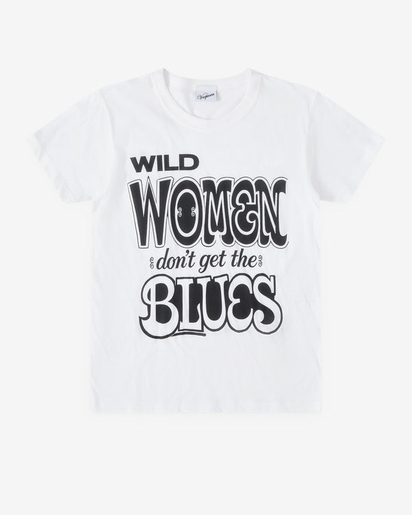 Vaquera - Women's Blues T-Shirt - (White)