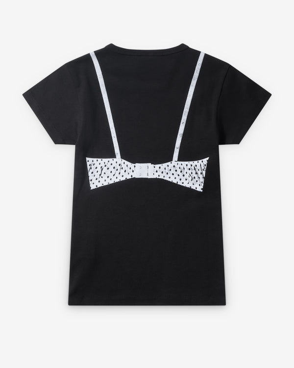 Vaquera - Women's Bra Baby Tee - (Black)