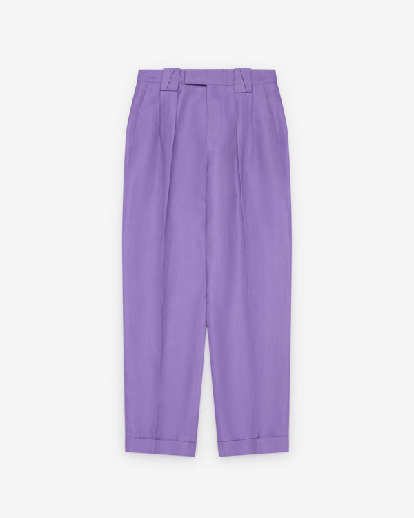 Versace - Men's Hemp Formal Trousers - (Violet)