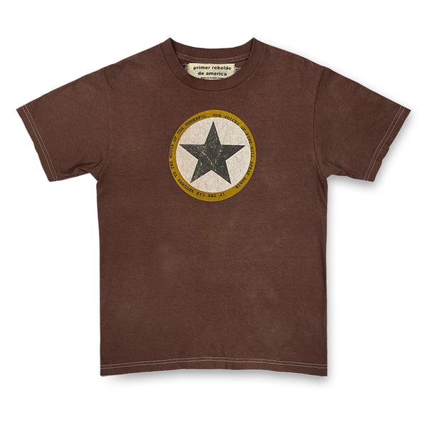 Primer Rebelde De America - Voices of Fire T-Shirt - (Brown)
