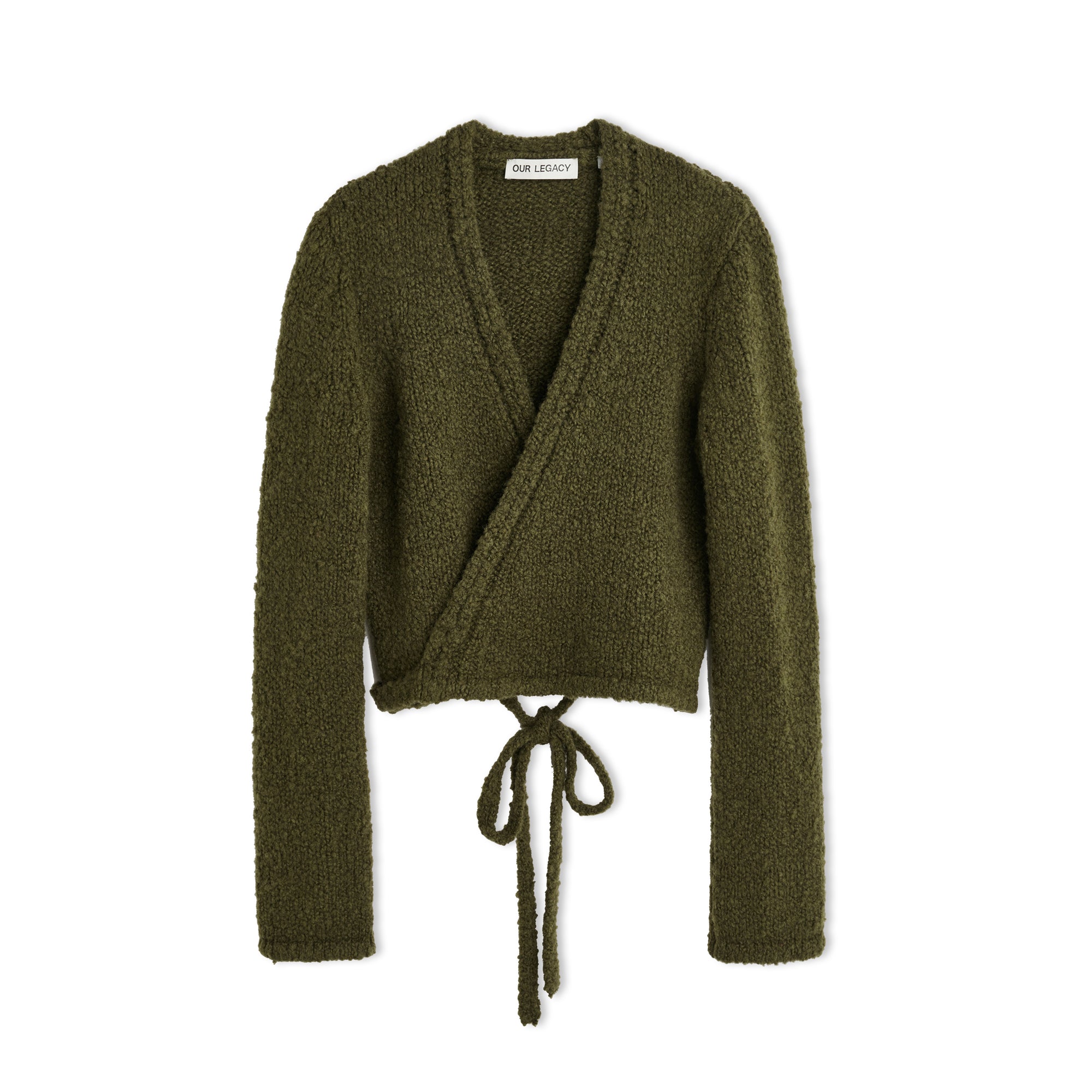 Our Legacy - Women's Wrap Knit - (Olive ) view 1
