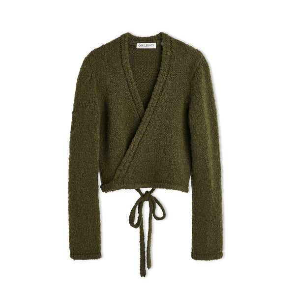Our Legacy - Women's Wrap Knit - (Olive )