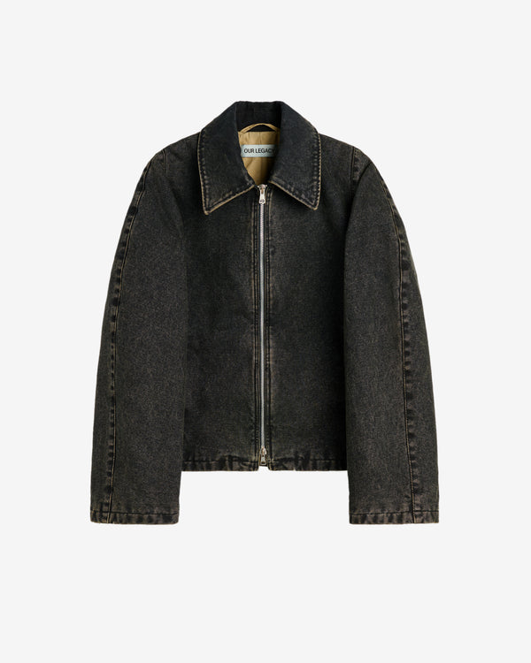 Our Legacy - Women's Cinched Jacket - (Deep Blue Indigo Canvas)