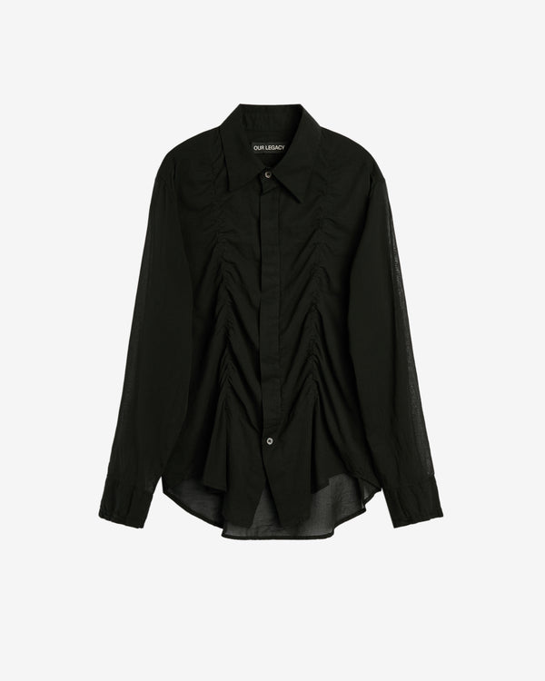 Our Legacy - Women's Jumble Shirt - (Black Echo Pristine Voile)