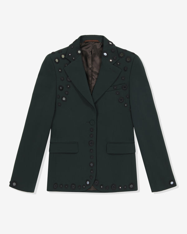 Wales Bonner - Women's Iris Jacket - (Dark Green)