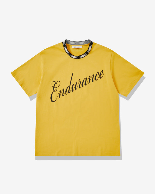 Wales Bonner - Men's Endurance T Shirt - (Turmeric)
