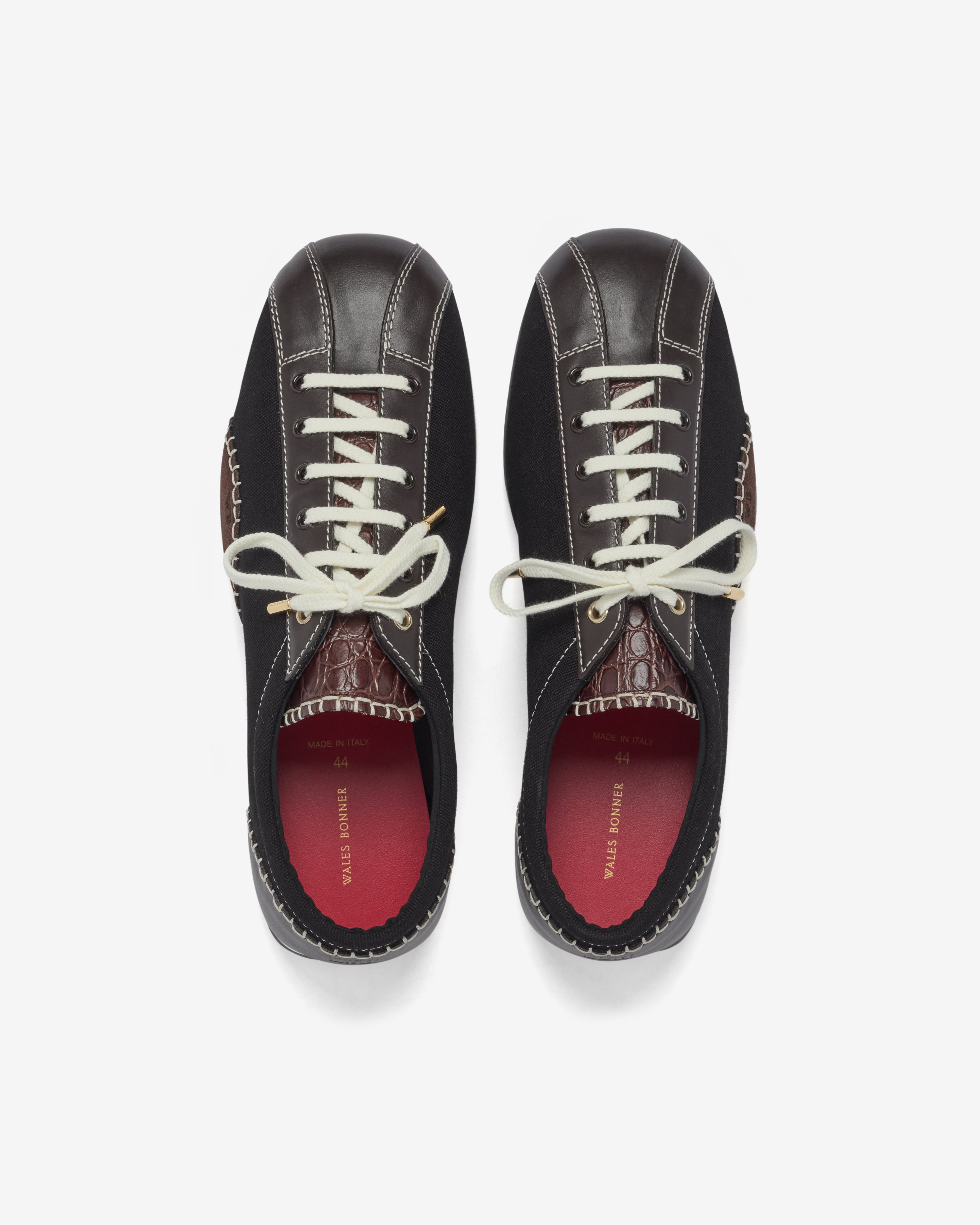 Wales Bonner: Men's Paris Trainer (Black) | DSMNY E-SHOP