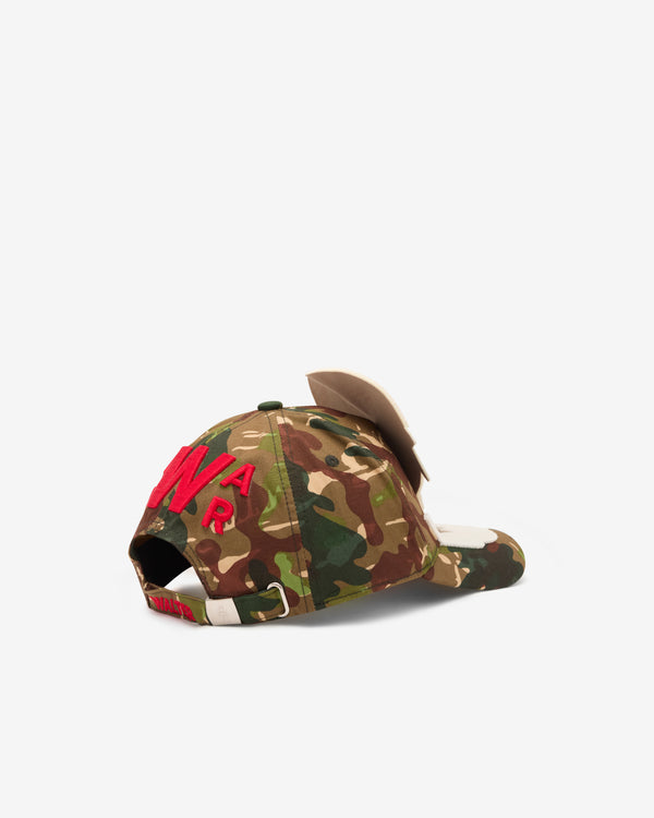Walter Van Beirendonck - Men's Camo Cap - (Multi)