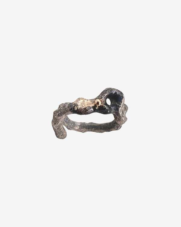 Weinan Pan - Bone Ring No5 - (Yellow Gold)