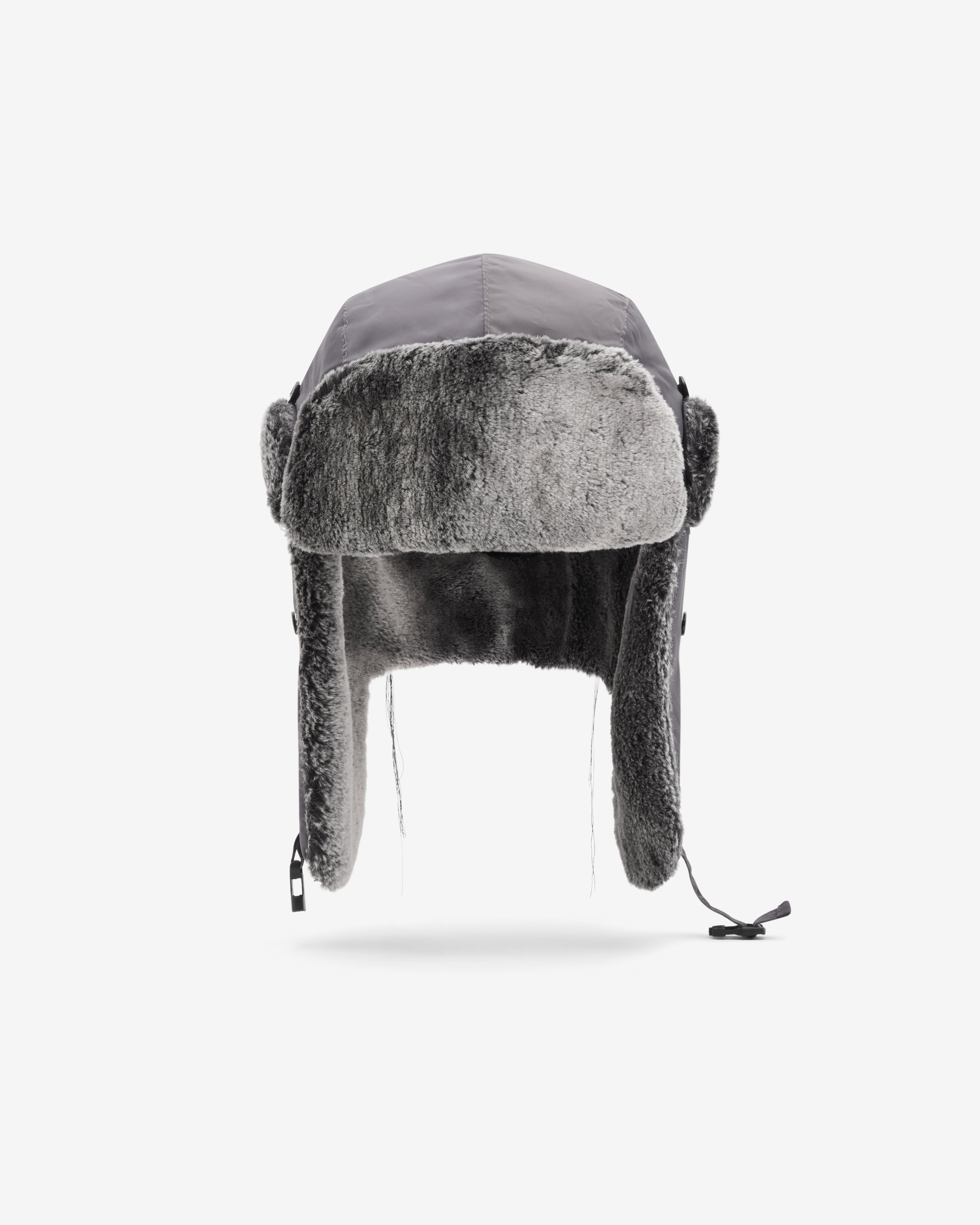 Westfall: Men's Patch Trapper Hat (Black) | DSMNY E-SHOP
